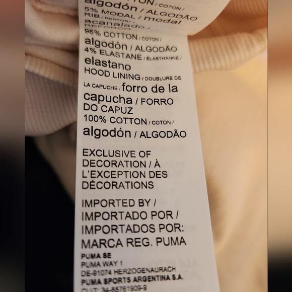 NWT Puma x LemLem Pullover Hoodie Women's Size Large - Picture 14 of 14